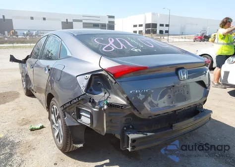 2016 Honda Civic Ex from USA, damaged, VIN 19XFC2F74GE024322